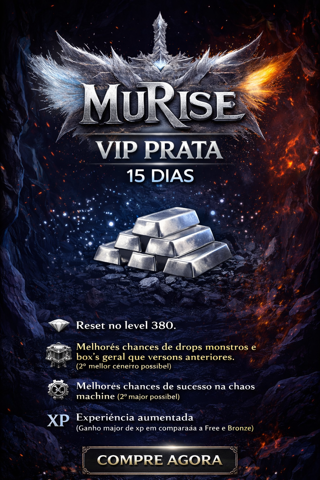VIP PRATA 15 DIAS'