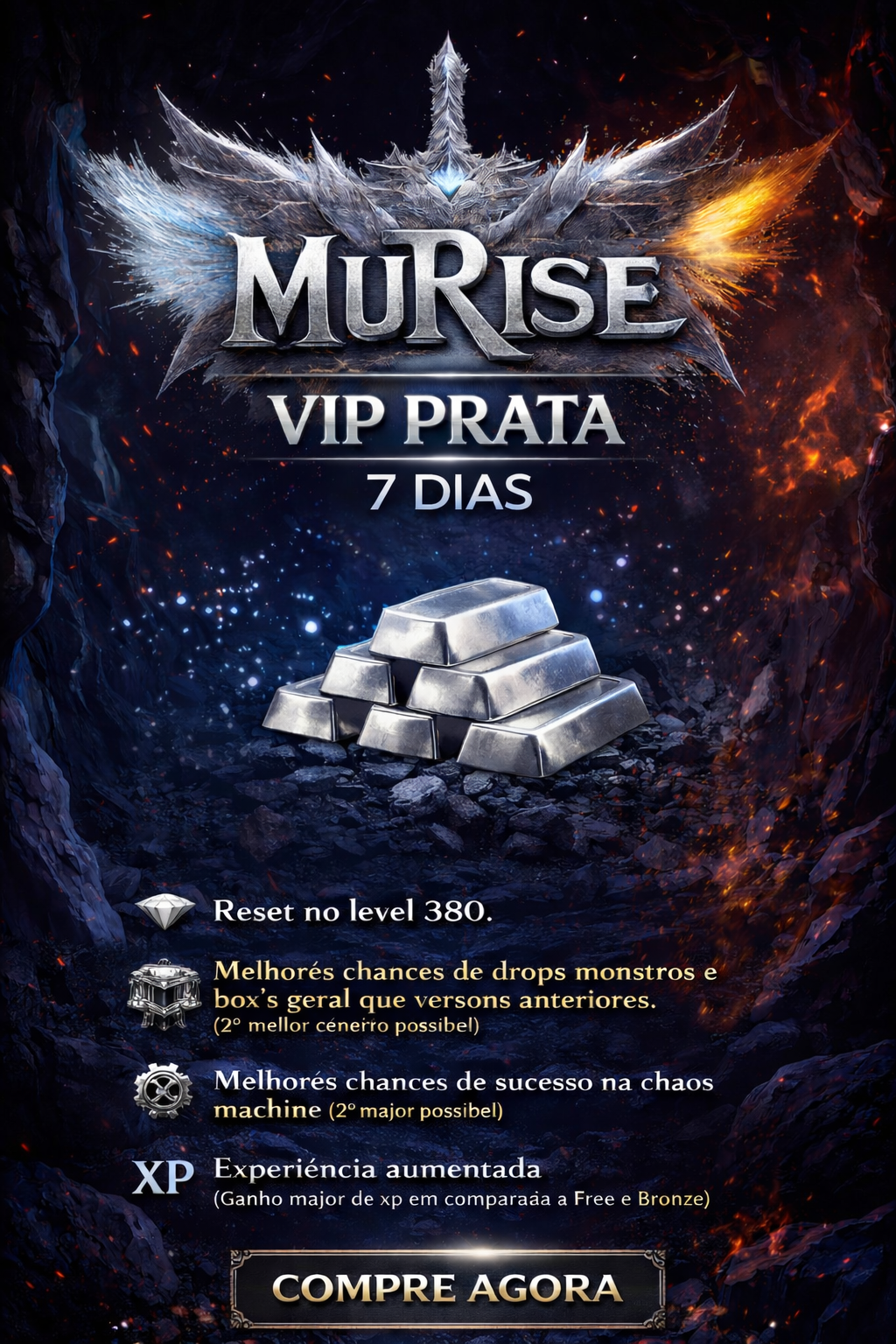 VIP PRATA 7 DIAS'