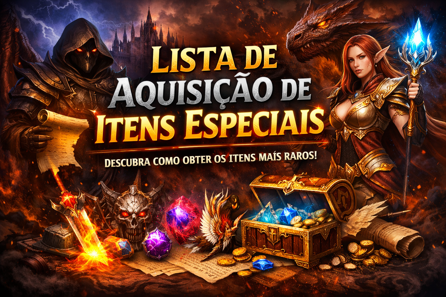 Lista de Aquisição de itens Especiais